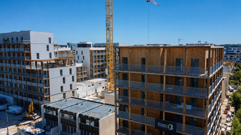 Chantier Ginko par Fourcade Constructions Bois
